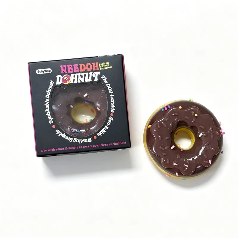 Needoh Dohnut – Miękka Zabawka Antystresowa Fidget | Gniotek Sensoryczny