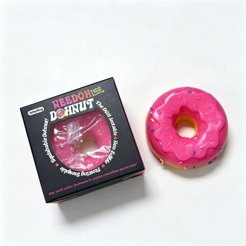 Needoh Dohnut – Miękka Zabawka Antystresowa Fidget | Gniotek Sensoryczny