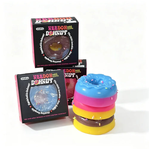 Needoh Dohnut – Miękka Zabawka Antystresowa Fidget | Gniotek Sensoryczny