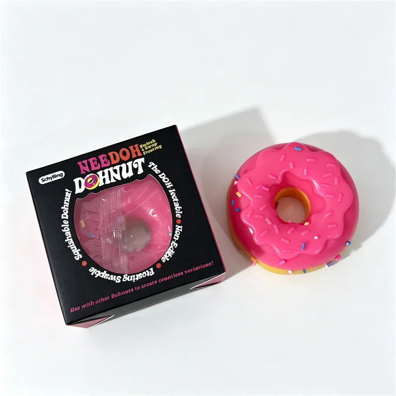 Needoh Dohnut – Miękka Zabawka Antystresowa Fidget | Gniotek Sensoryczny