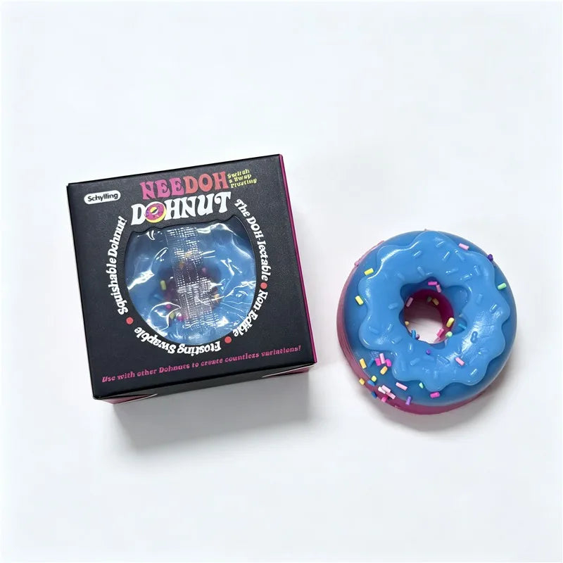Needoh Dohnut – Miękka Zabawka Antystresowa Fidget | Gniotek Sensoryczny