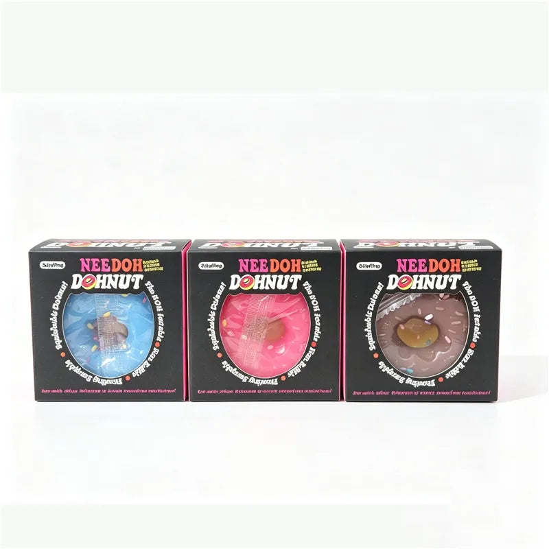 Needoh Dohnut – Miękka Zabawka Antystresowa Fidget | Gniotek Sensoryczny